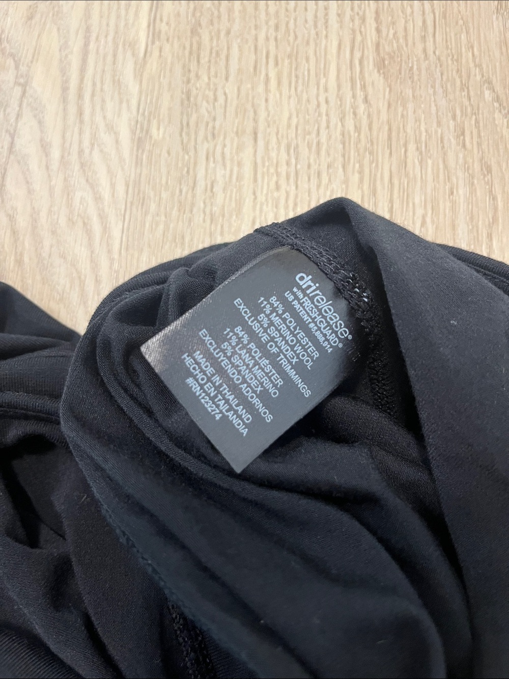 Paradox Black High-Waist Thermal Leggings - Picture 4 of 4